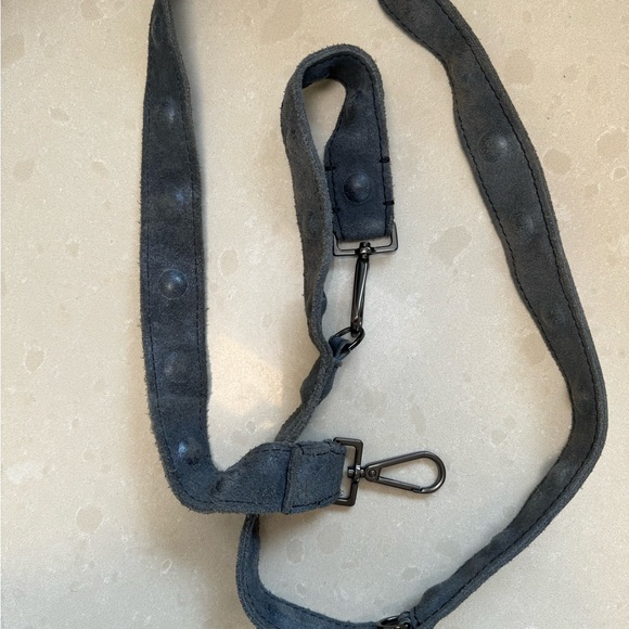 Hammitt Blue Suede cross over bag. Great condition but suede is faded a bit. - Picture 11 of 12